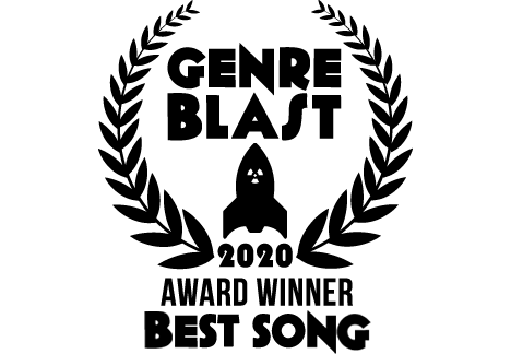 GenreBlast 2020 Award Laurels Best Song - We Are The Prototypes - Genre Blast Laurel 