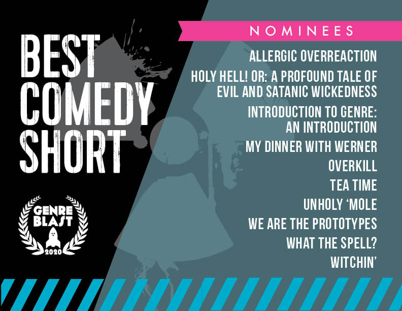 GenreBlast 2020 Best Comedy Short Nominees - We Are The Prototypes - Genre Blast
