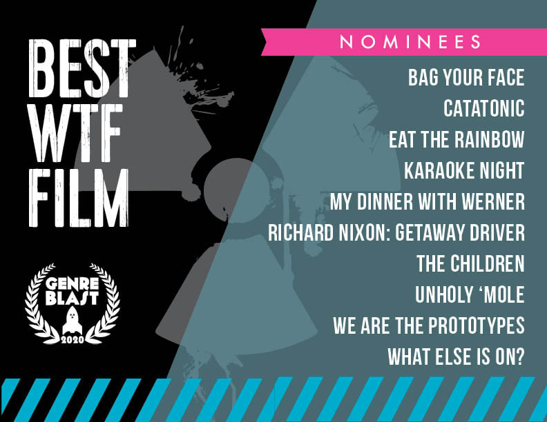 GenreBlast 2020 Best WTF Film Nominees - We Are The Prototypes - Genre Blast